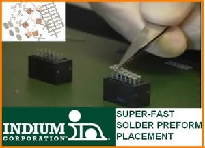 Solder Preform Placement...SUPER-FAST-Image
