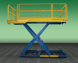PLATFORMS LIFT THE WORKER TO THE WORK-Image