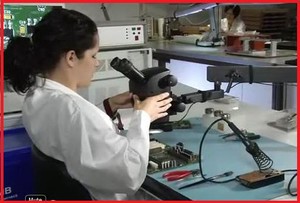 Industrial Stereo Microscopes Production/Assembly-Image