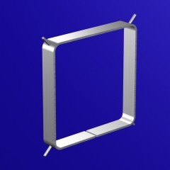 Squings for easy alignment of rectangular tubing-Image