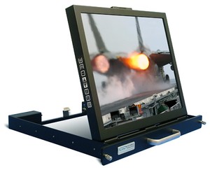 1U Flip-Up LCD Monitor-Image