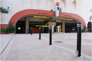 Removable Bollards Provide Changing Accessibility-Image