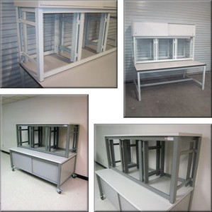 Equipment Rack Workstation - Model ER-108P-Image