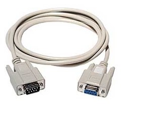 DB9 M/F Null Modem Cable -Image