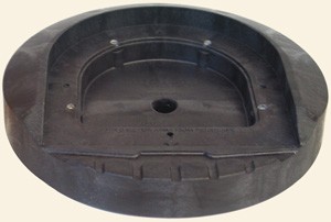 Standard In-Roadway Warning Light Base Plate-Image