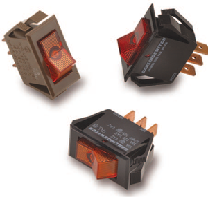 Carling - Single Pole Lighted Rocker Switch-Image