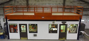 Custom Steel Mezzanine Platforms-Image