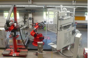 Removal robot controls 2-axis spray robot-Image