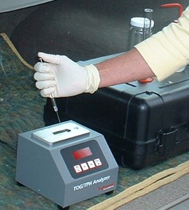 Portable IR Analyzer Measures TPH in Soil-Image