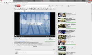 Video - Comchip's unique manufacturing process-Image