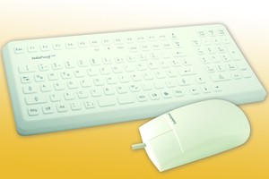 Antimicrobial keyboard for medical, pharma, food -Image