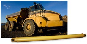 Caterpillar 740/D400E Bed Hoist Cylinder-Image