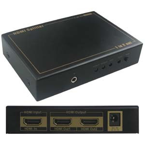 2 Way HDMI (1-in/2-out) Splitter v1.3b-Image