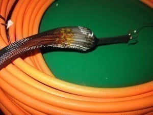 Pre-terminated fibre optic cable with pull eye-Image