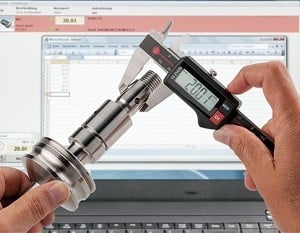 Digital Calipers with Wireless Data Transmission -Image
