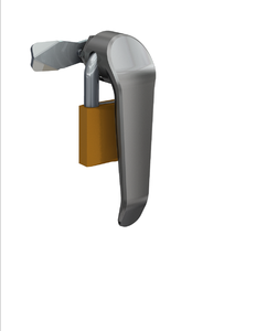 Padlocking Latch for NEMA 4x Enclosures-Image
