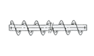 Custom Ribbon Flight Conveyor Screws-Image