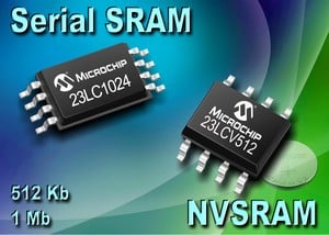 Microchip Expands Serial SRAMs-Image