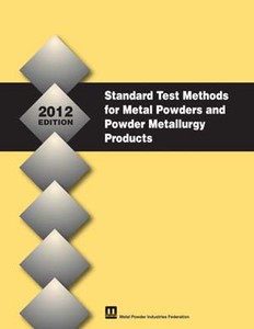 Standard Test Methods for Metal Powders & PM Prod.-Image