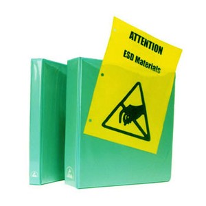 ESD-Safe Binders & Paper Tags-Image