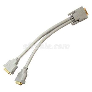 DVI-D / DVI Digital Dual Link Splitter Cable-Image