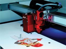 Trotec & i-Cut -Perfect Finish of Print Material -Image