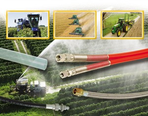 Parflex Hose Outperforms Rubber in Farm Equipment -Image
