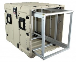 11U Excalibur Shock Mount Rack Case - Ameripack-Image