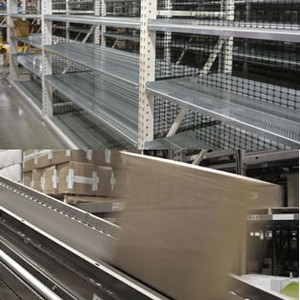 Fabricated & Perforated metal: Material Handling-Image