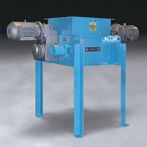 Shredder Reduces Large Blocks of Material-Image