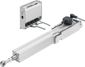 Electric Cylinder with integrated stepper motor from Festo Corporation