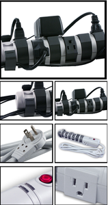 Rotating Power Strip #1 Solution for Saving Space-Image