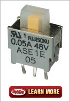 Copal ASE Subminiature Slide Switches at Digi-Key