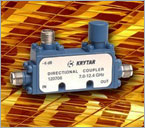 6 db Directional Coupler Covers 7.0 to 12.4 GHz