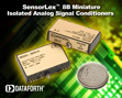 SensorLex 8B Signal Conditioners Smallest on Market 