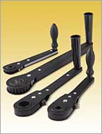 Easy Adjustment with a Crank Handle