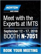 Book a Meeting with Norton Abrasives at IMTS 2016