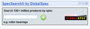 GlobalSpec SpecSearch gadget