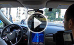 Watch Intel's Mobileye self-driving car technology navigate busy streets