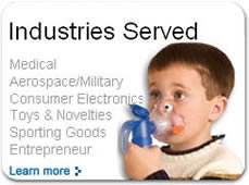 Applied Rapid Technologies Corporation, Industries Served