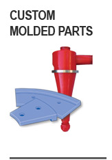 Custom molded parts