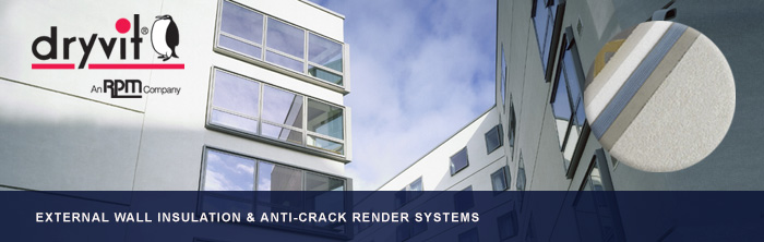 External wall insulation & anti-crack render systems
