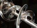 Falcon Industries, Inc. - Polished Mixing Screw
