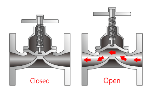 Diaphragm valve