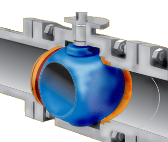 Ball Valve Disc diagram