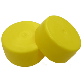 Flexible round end caps