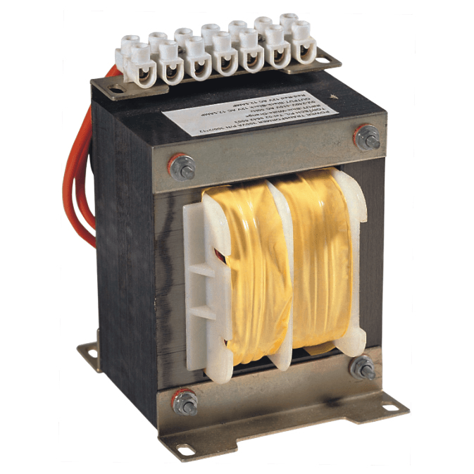 Laminated transformer image