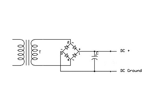 AC adapter schematic diagram