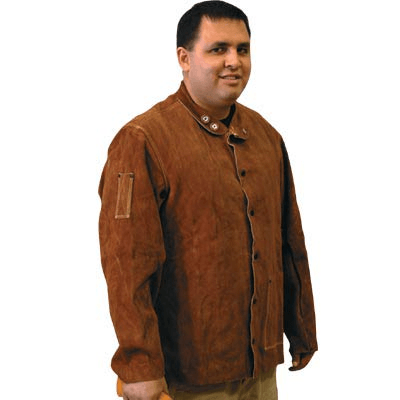 Selecting welding jacket coat