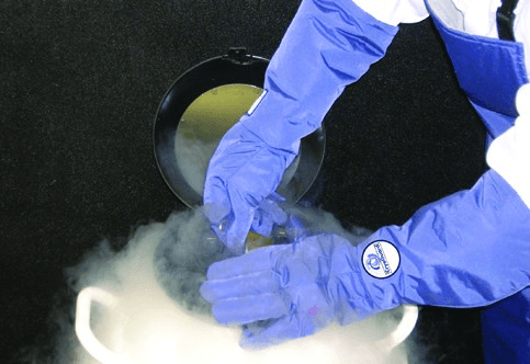 Selecting cryogenic gloves